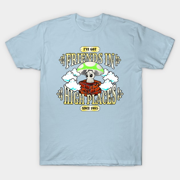 High Places 1UP New T-Shirt by BuzzArt